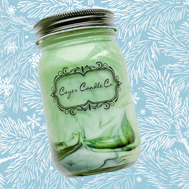 Owosso Choir Boosters - 16 oz Masons Winter