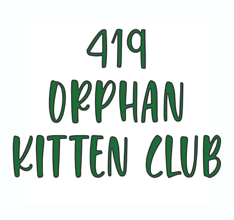 419 Orphan Kitten Club - Summer