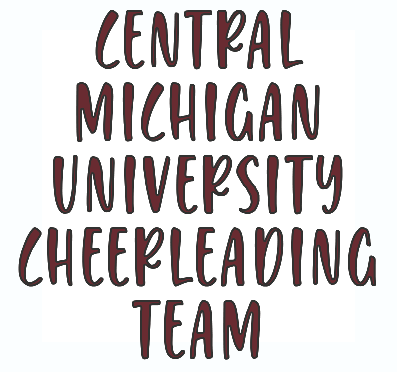 CMU Cheerleading Team - Winter