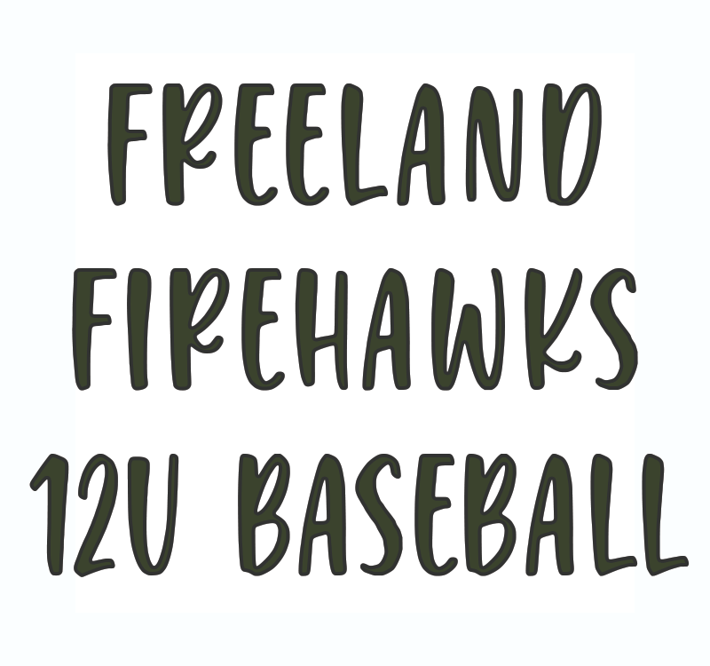 Freeland Firehawks 12u Baseball - Winter
