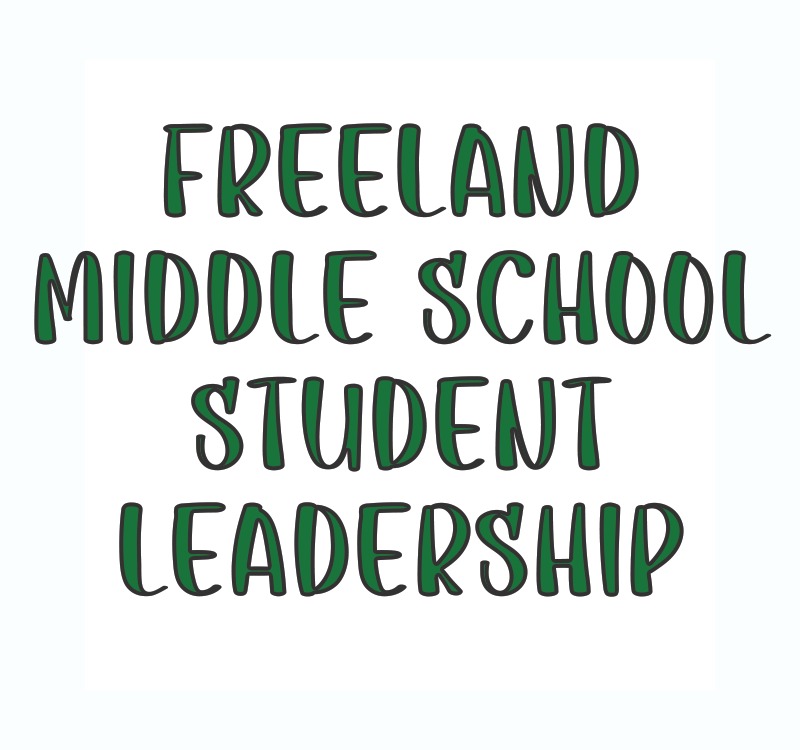 Freeland Middle School Student Leadership - Autumn